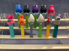 Pez Dreamworks Troll Lot of 11 Different Characters- Nice picture