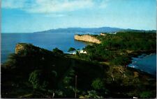 Point Saline,Grenada West Indies Caribbean 1960's Posted 2 Queen Stamps Postcard picture