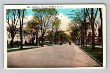 Buffalo NY-New York, Residential Area, Delaware Avenue, Vintage Postcard picture