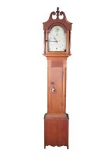 Antique 19th C. Early American Seth Thomas Poplar Tall Case Grandfather Clock picture
