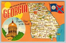 The Peach State Georgia Postcard - M4 picture