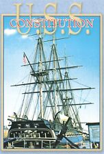 Postcard MA Boston Navy Yard U.S.S. Constitution 