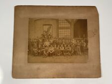 Antique Railroad Occupational Work Crew Group Photograph picture