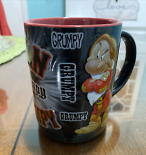 Disney Snow White And The 7 Dwarfs Grumpy Born Grumpy Jerry Leigh 3D Coffee Mug picture
