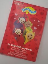 NOS Kids Childrens Teletubbies Valentines, 34 in Pack picture