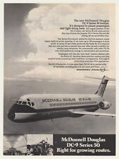 1975 McDonnell Douglas DC-9 Series 50 Aircraft Photo Ad picture