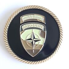 NATO OTAN RESOLUTESUPPORT UNLEASHED IN THE MIDDLE EAST KAF OFS RS CHALLENGE COIN picture
