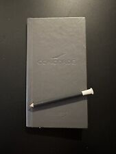 BRITISH AIRWAYS CONCORDE AIRPLANE GREY NOTE PAD WITH PENCIL VINTAGE NEW picture