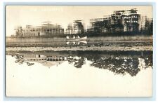 1915 Penobscot Park Maine ME Searsport Boat Posted RPPC Photo Postcard picture