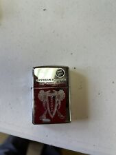 ZIPPO 2011 VETERANS FOREVER POLISHED CHROME LIGHTER SEALED IN BOX C977 picture