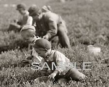 1910 WHIITES BOG New Jersey Children Cranberry Pickers CHILD LABOR 8.5x11 PHOTO picture