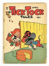 Tick Tock Tales #16 GD+ 2.5 1947 Low Grade picture