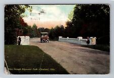 Cleveland OH-Ohio, Drive Through Edgewater Park, Vintage Postcard picture