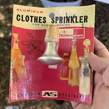 NOS Vintage Clothes Sprinkler Soda Bottle Top Topper Aluminum Cork picture