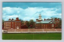 Crawfordsville IN-Indiana, Wabash College, Halls, Chapel, Vintage Postcard picture
