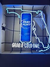 Bud Light Beer Florida State Neon Light - New In Box picture