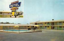 CONWAY, AR Arkansas  TOWNHOUSE MOTEL~Pool   Roadside c1950's Chrome Postcard picture