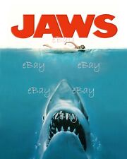 JAWS Movie Great White Shark 8X10 Photo Reprint picture