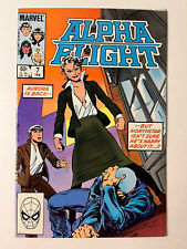 Alpha Flight #7 February 1984 ✅ Marvel Comics  ✅ Copper Age picture
