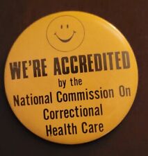 We're  Accredited by the National Commission on Correctional Health Care Vintage picture