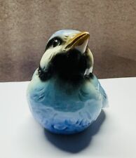 Vintage Goebel Porcelain Blue Bird Figurine W. Germany 4 inch picture