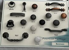 Hardware Store Display Board American Heritage Berenson Knob Drawer Pull picture