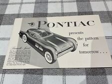 1954 Pontiac Bonneville Concept Star Chief Vintage Car Sales Brochure Folder picture