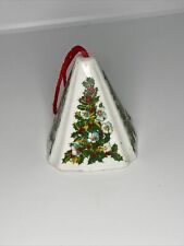 Vintage JASCO Handcrafted in Taiwan CHRISTMAS TREE POMANDER Ornament 3 1/2