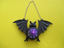 Battery Powered Hanging Color Changing Bat Light - Halloween, Party, Decor picture