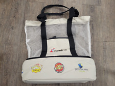 Carnival Cruise VIFP PLATINUM GIFT Beach Bag W/ Cooler White Mesh Tote Bag picture