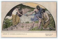 c1905 Prometheus Walter McEwen Artist Library Of Congress Washington DC Postcard picture