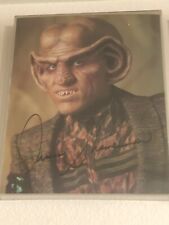 Original Armin Shimmerman Star Trek:DS9 Autographed 8X10 Photo MINT picture