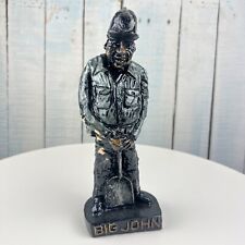 Vintage V.C.P. Handcrafted Carved Coal MINER 9 in USA EUC picture