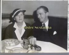 Lee Tracy & Mother at Brown Derby in Hollywood candid 1940 photo by J.B. Scott picture