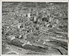 1954 Press Photo Aerial view of Dallas, Texas. - hpx12038 picture