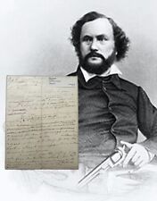 Rare Signed SAMUEL COLT 1854 Hand Written Historic Letter PSA/DNA Authentication picture
