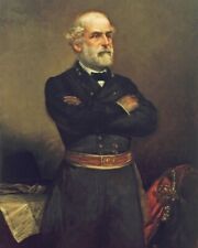 Civil War Confederate General ROBERT E LEE Glossy 16x20 Photo Painting Print picture