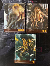 Disney Pirates of the Caribbean Davy Jones Lot 3 base cards RARE picture