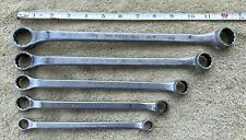 VINTAGE LOT OF (MDF)  MOORE DROP FORGE CO.  5 BOXED OFFSET WRENCHES picture