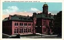 Androscoggin County Court House Auburn Maine ME Vintage Postcard c1930 picture