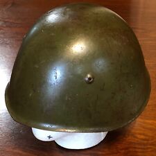 WW2 30s 40s Italian Army M33 Steel Combat Helmet Shell SALTY DAMAGED picture
