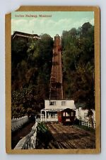 Montreal Quebec-Canada, Incline Railway, Antique, Vintage Postcard picture