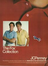 1983 JC Penney The Fox Collection Mens Shirts vintage print ad advertisement picture