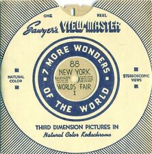 1939 New York World's Fair Sawyer's View-Master No. 88 Reel picture