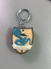 Universal Studios Islands Of Adventure Dragon light up keychain Works 2 sided picture