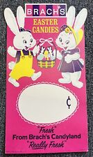 Vintage Brach’s Easter Candy Advertisement Poster Sign 1965 “Really Fresh” picture