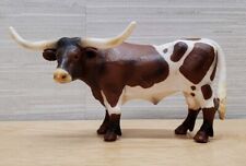 Schleich Cow Texas Longhorn Bull Cow 2002 Farm Animal 13275 Figure  picture