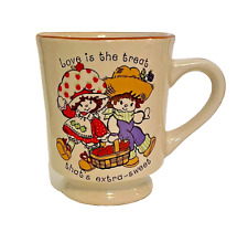 Vintage Strawberry Shortcake Mug “ Love Is The Treat That’s Extra Sweet”  picture