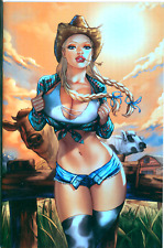 Queens of Dixie #1 Elias Chatzoudis Farmhand Foil Variant Black Ops Kickstarter picture