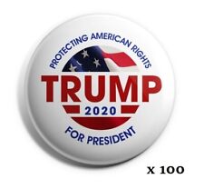 Trump 2020 Campaign Buttons: 